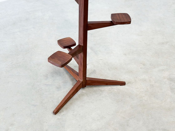 Image 1 of Etagère / table d'appoint italienne en bois des années 1970