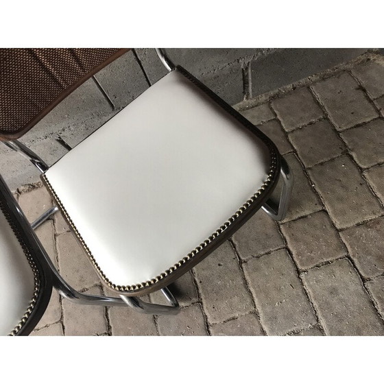 Image 1 of Paire de chaises Cesca rembourrées Mid Century Italie 1970