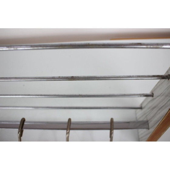 Image 1 of Patère vintage en métal, Tchécoslovaquie 1960