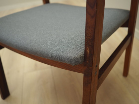 Image 1 of Fauteuil en teck graphite, Design danois, 1960S, Production : Danemark