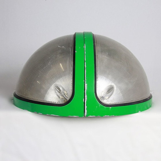 Image 1 of 2 lampes vertes vintage "TOTUM" par Bocatto et Gigante pour Zerbetto