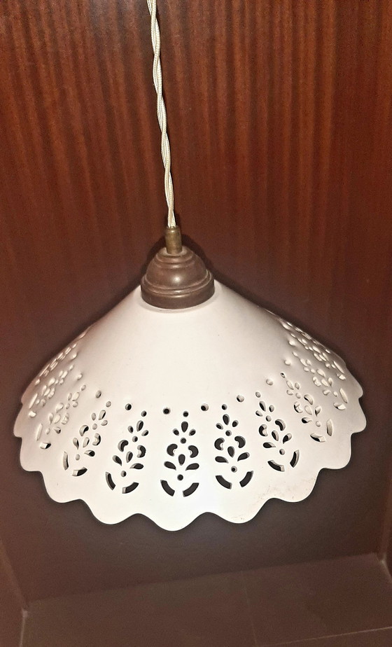 Image 1 of Lampe suspendue originale en céramique