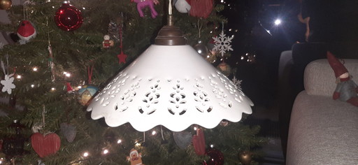 Lampe suspendue originale en céramique