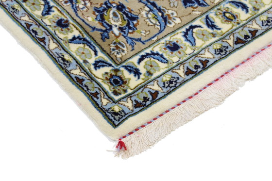 Image 1 of Original Isfahan Tapis persan très fin avec chaîne en soie 433 X 252 cm