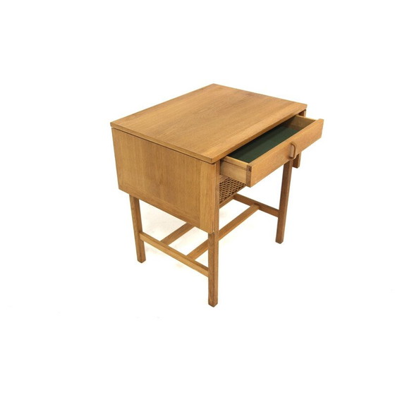 Image 1 of Ouvrier vintage en teck par Bertil Fridhagen pour Bodafors, Suède 1960