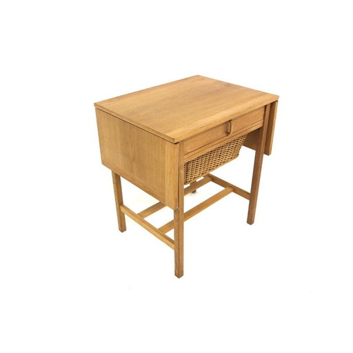 Ouvrier vintage en teck par Bertil Fridhagen pour Bodafors, Suède 1960