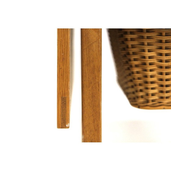 Image 1 of Ouvrier vintage en teck par Bertil Fridhagen pour Bodafors, Suède 1960