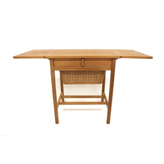 Image 1 of Ouvrier vintage en teck par Bertil Fridhagen pour Bodafors, Suède 1960