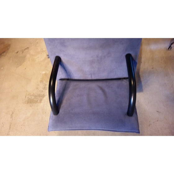 Image 1 of Fauteuil Artflex "T-Line" en Alcantara bleu, Burkhard VOGTHERR - 1984
