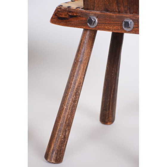 Image 1 of Paire de fauteuils Art Déco Krásná Jizba, Tchécoslovaquie années 1940