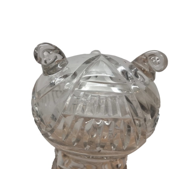 Vase vintage en cristal taillé, années 1980 – Glass (photo 6 of 6)