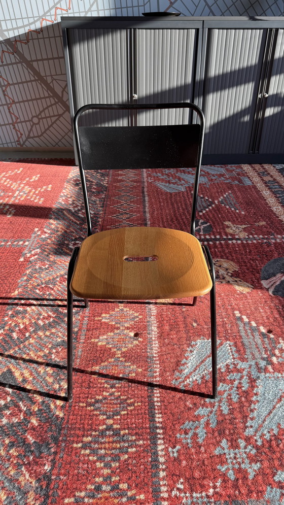 Image 1 of  Ensemble complet - Grande table de travail avec 4 chaises de travail