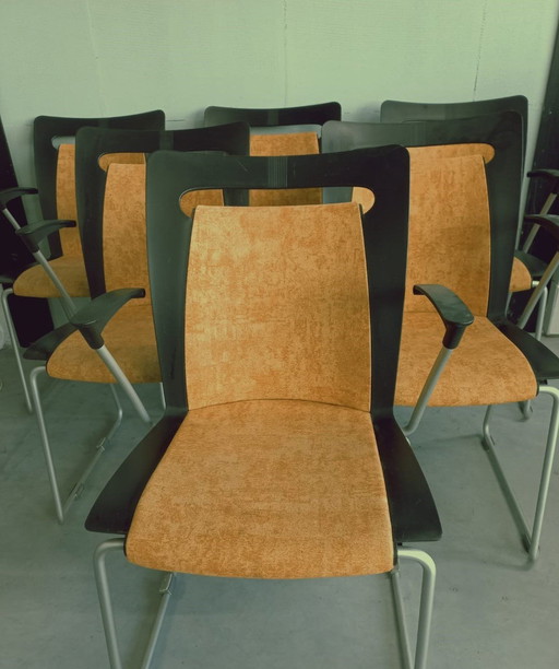 Gerd Lange Design Chaises de salle à manger/conférence pour Kembo