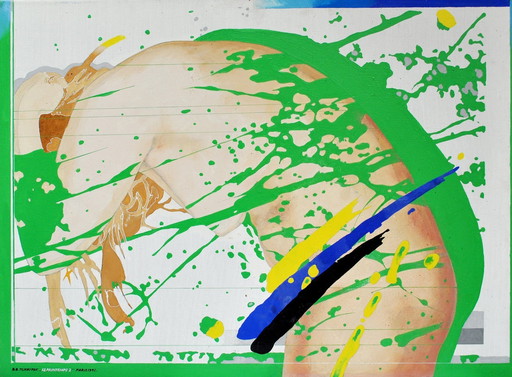 Peinture Originale • Le Printemps 2 • Boris Tchoupov • Art Contemporain • 1991