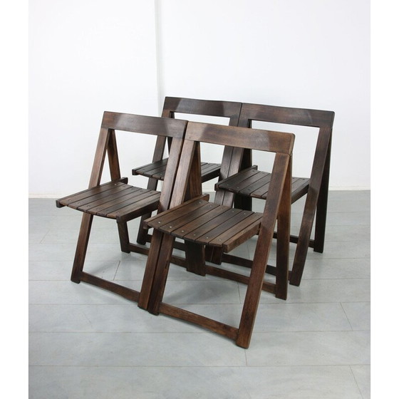 Image 1 of Chaise pliante vintage Trieste par Aldo Jacober et Pierangela d'Aniello pour Bazzani