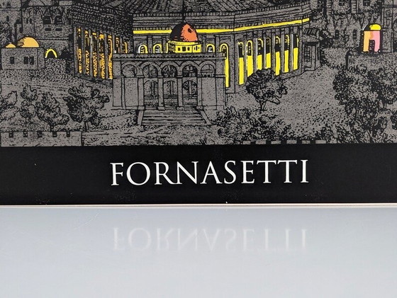 Image 1 of Affiche vintage "Nuit sur Jérusalem" de Piero Fornasetti