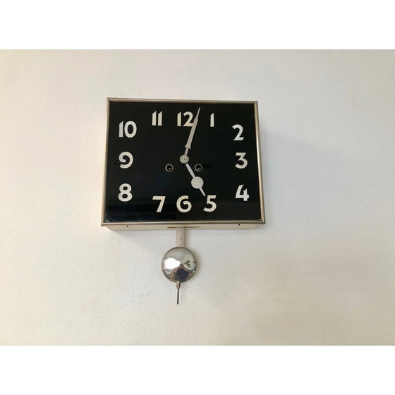 Image 1 of Horloge murale vintage de Kienzle, Tchécoslovaquie