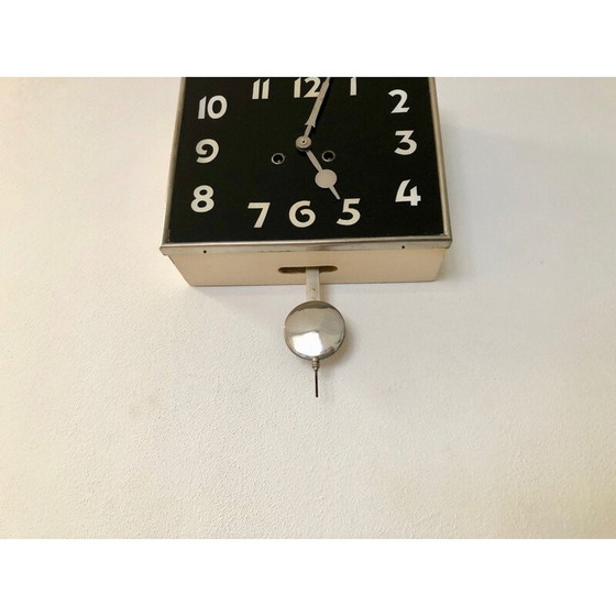 Image 1 of Horloge murale vintage de Kienzle, Tchécoslovaquie