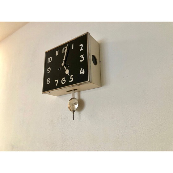 Image 1 of Horloge murale vintage de Kienzle, Tchécoslovaquie