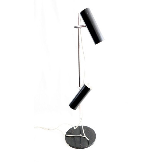 Image 1 of Lampadaire vintage avec 2 spots réglables, 1960