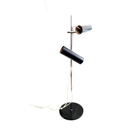 Image 1 of Lampadaire vintage avec 2 spots réglables, 1960