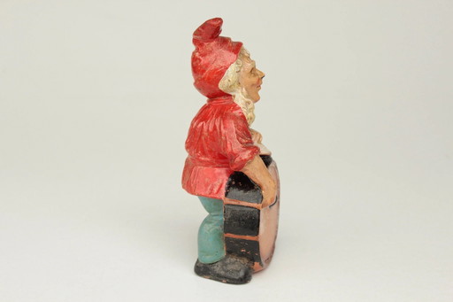 Ancienne figurine de Hertwig & Endert / gnome / nain de jardin