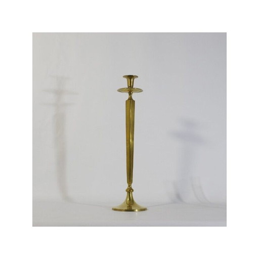 Chandelier vintage en laiton