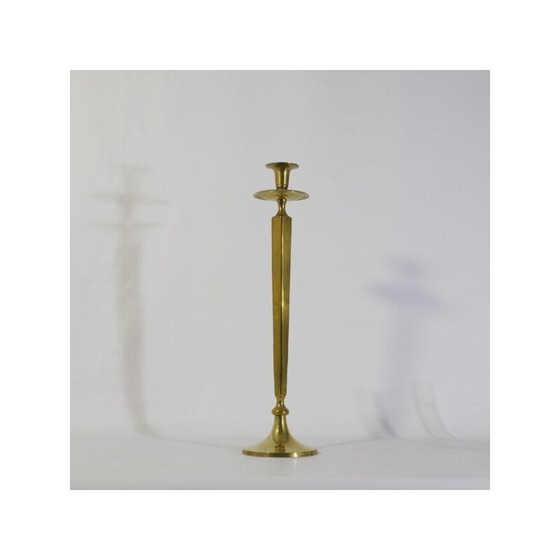 Image 1 of Chandelier vintage en laiton