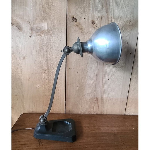 Lampe vintage "G.V" avec sa pochette intégrée, 1920