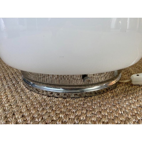 Image 1 of Lampe vintage Mazzega en verre et aluminium, 1970