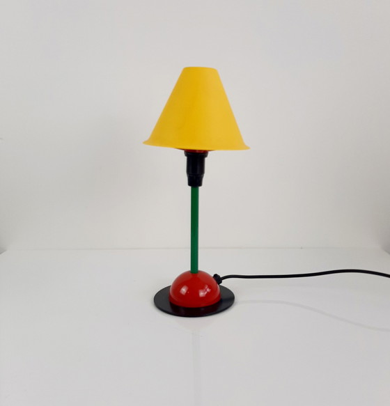 Image 1 of Ikea Design - Memphis Milano - Memphis - Modèle B9409 - Lampe de table - Made In Italy - 80's