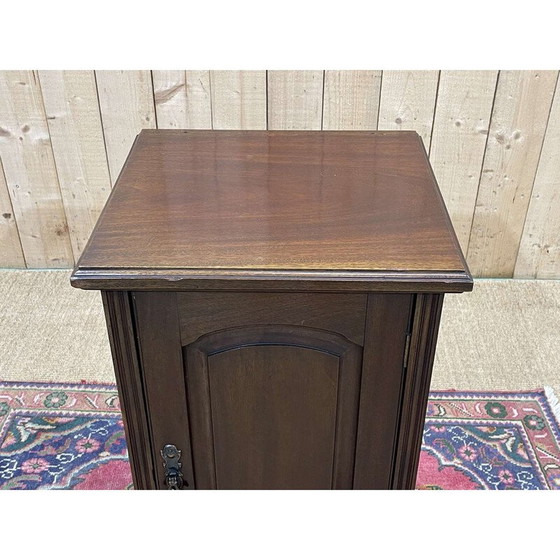 Image 1 of Table de chevet vintage en acajou, Angleterre 1930