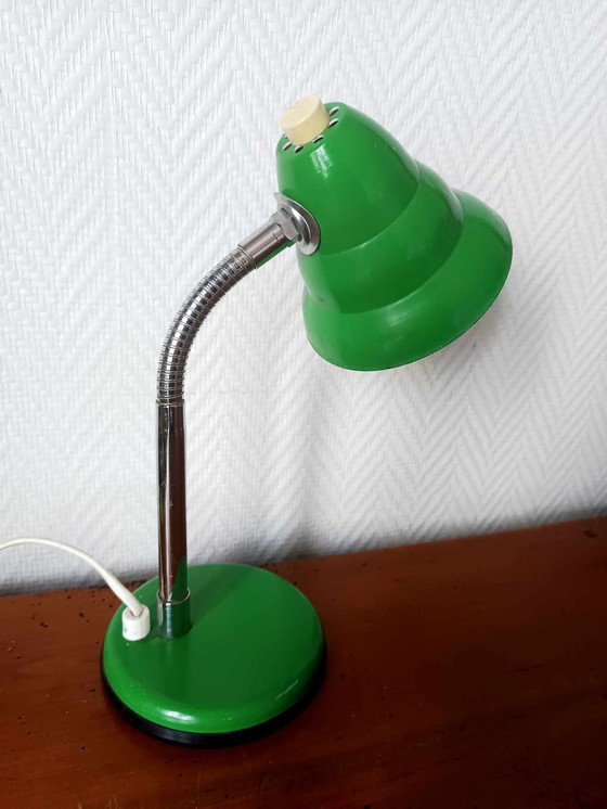 Image 1 of Lampe Cocotte Vintage Verte 1950