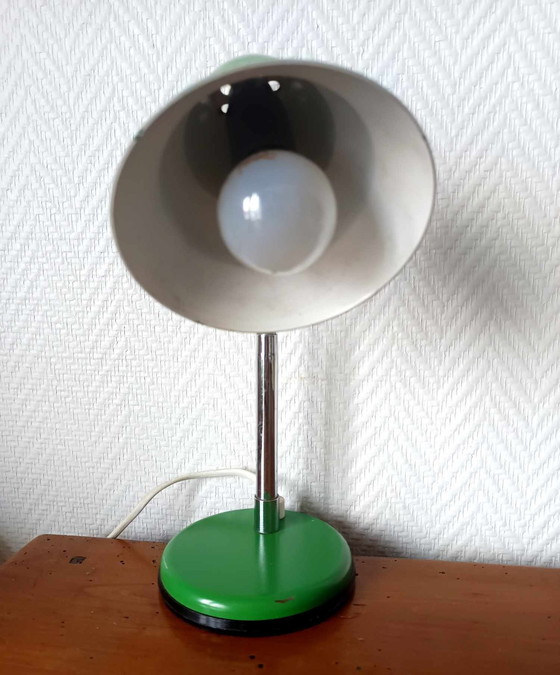 Image 1 of Lampe Cocotte Vintage Verte 1950
