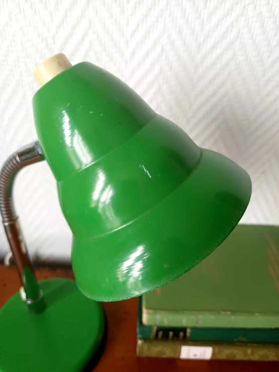 Image 1 of Lampe Cocotte Vintage Verte 1950
