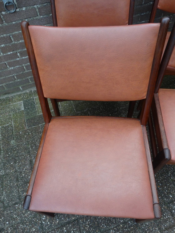 Image 1 of 6x Chaise de salle à manger vintage