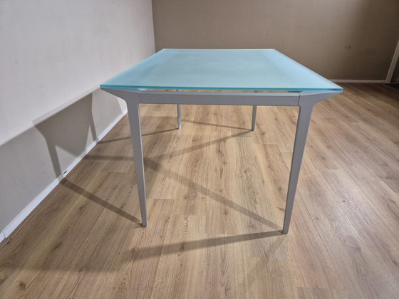Image 1 of Cassina Artico 345 - Table de repas - Verre - Aluminium - Design