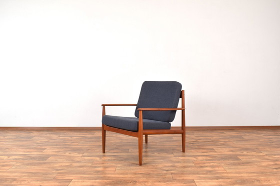 Image 1 of Chaise longue danoise en teck du milieu du siècle par Grete Jalk Dla France & Søn, années 1960.