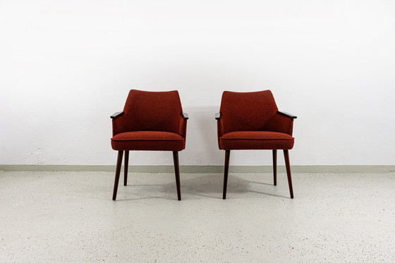 Image 1 of Paire de fauteuils Mid Century, Pologne, années 1960