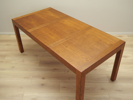 Image 1 of Table en chêne, Design danois, 1970S, Production : Danemark