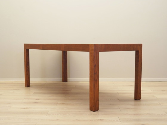 Image 1 of Table en chêne, Design danois, 1970S, Production : Danemark