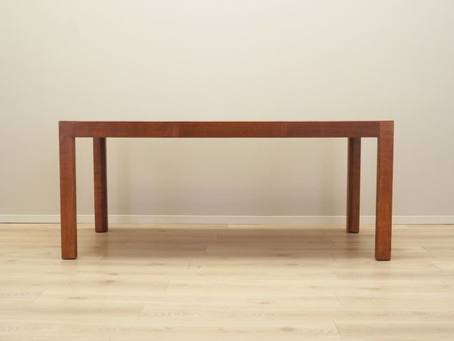 Table en chêne, Design danois, 1970S, Production : Danemark