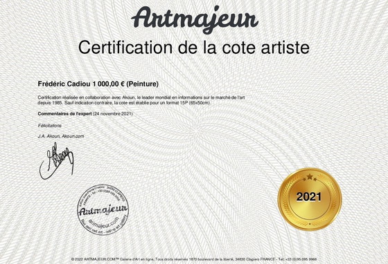 Image 1 of Cap Coz. Gouache De Frédéric Cadiou