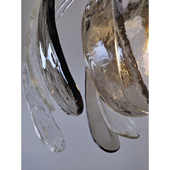 Image 1 of Suspension vintage en verre de Murano