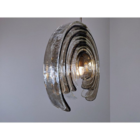 Image 1 of Suspension vintage en verre de Murano