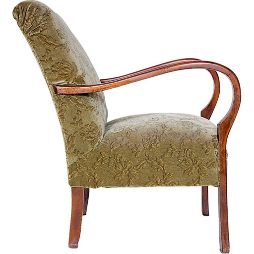 Fauteuil vintage, Tchécoslovaquie, années 1950