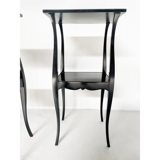 Image 1 of Paire de tables d'appoint vintage