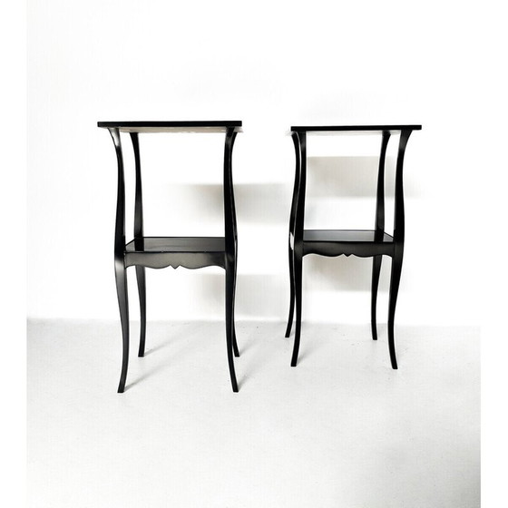 Image 1 of Paire de tables d'appoint vintage