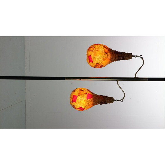 Image 1 of Lampadaire vintage multicolore