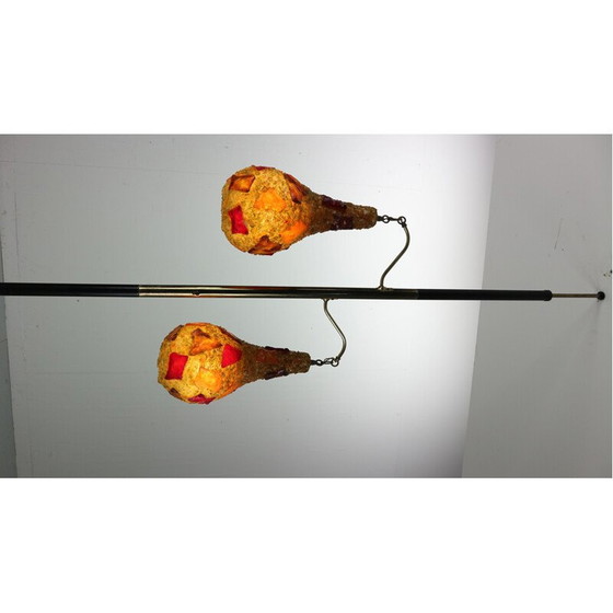 Image 1 of Lampadaire vintage multicolore